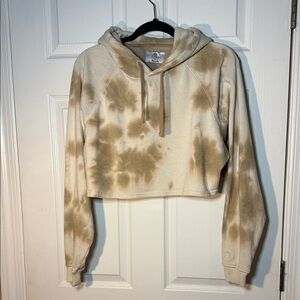 Zine Clothing Tie-Dye Cropped Hoodie